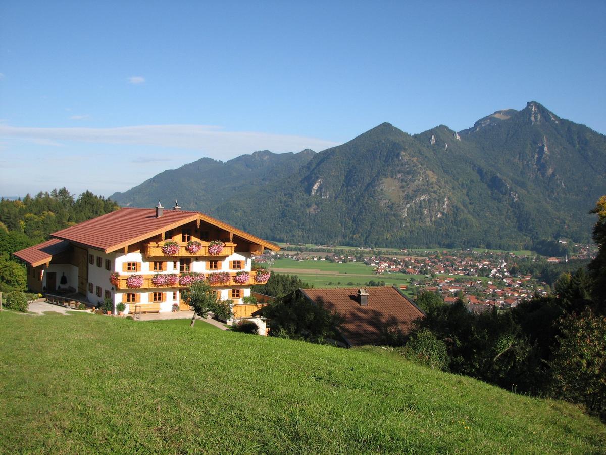 Hacher Josef - Bergpanorama Ferienwohnungen | Chiemgau Karte Marquartstein Esterno foto